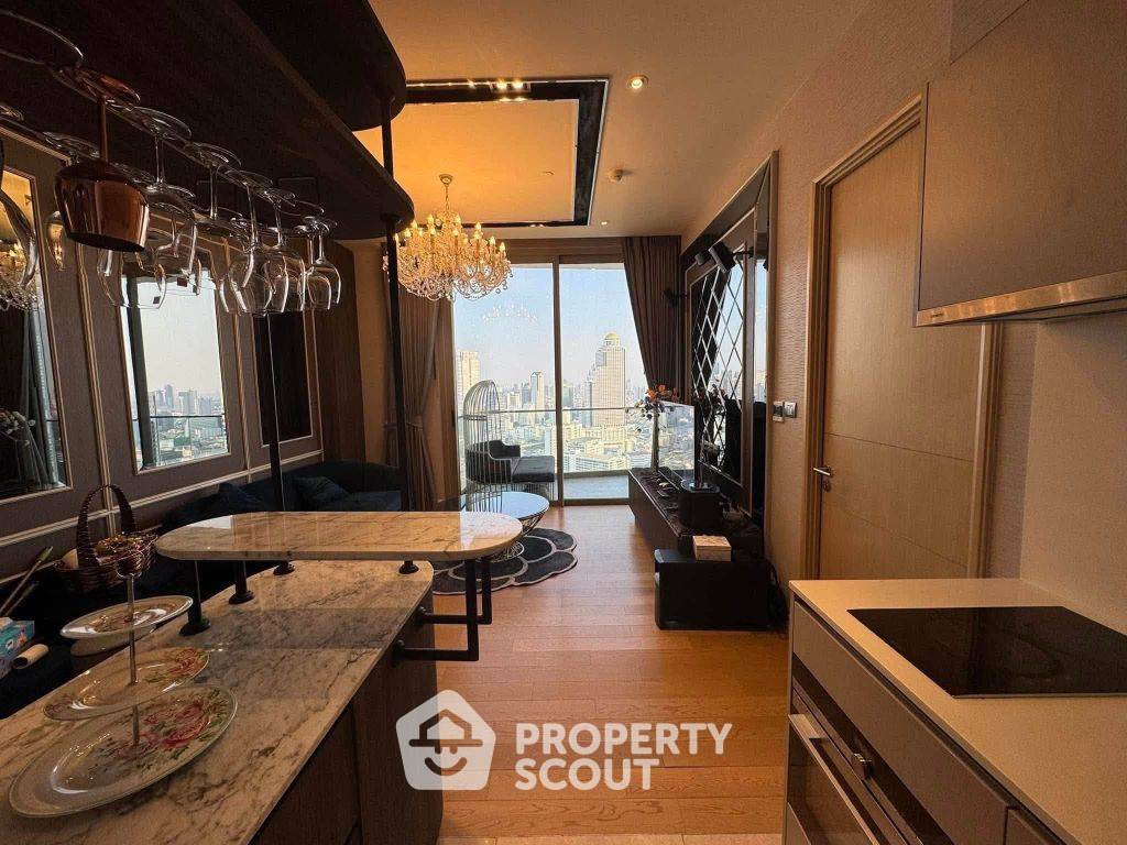 รูป 1 ห้องนอน ชั้น 36 Magnolias Waterfront Residences ใกล้ BTS สะพานตากสิน (ID 2021277) - รูปที่ 2/13
