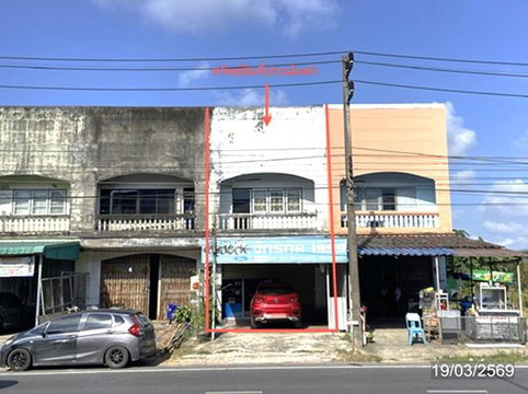 SHOP HOUSE 25 Sq.w. Hat Yai Songkhla for 2.9M