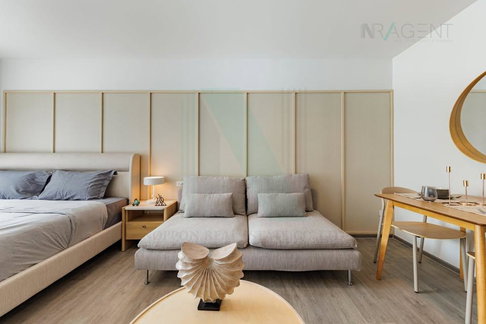 🚩 For Rent Condo REGENT HOME BANGNA Building B, Floor 21,Studio, Room size 28.00 sqm