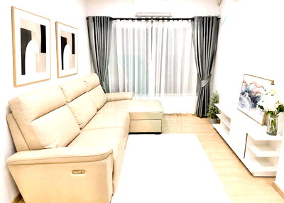 Condos for rent : For Rent Condo BAAN SUKHOTHAI RAMKHAMHAENG Building 1, Floor 2,2 bed room, Room size 62 sqm