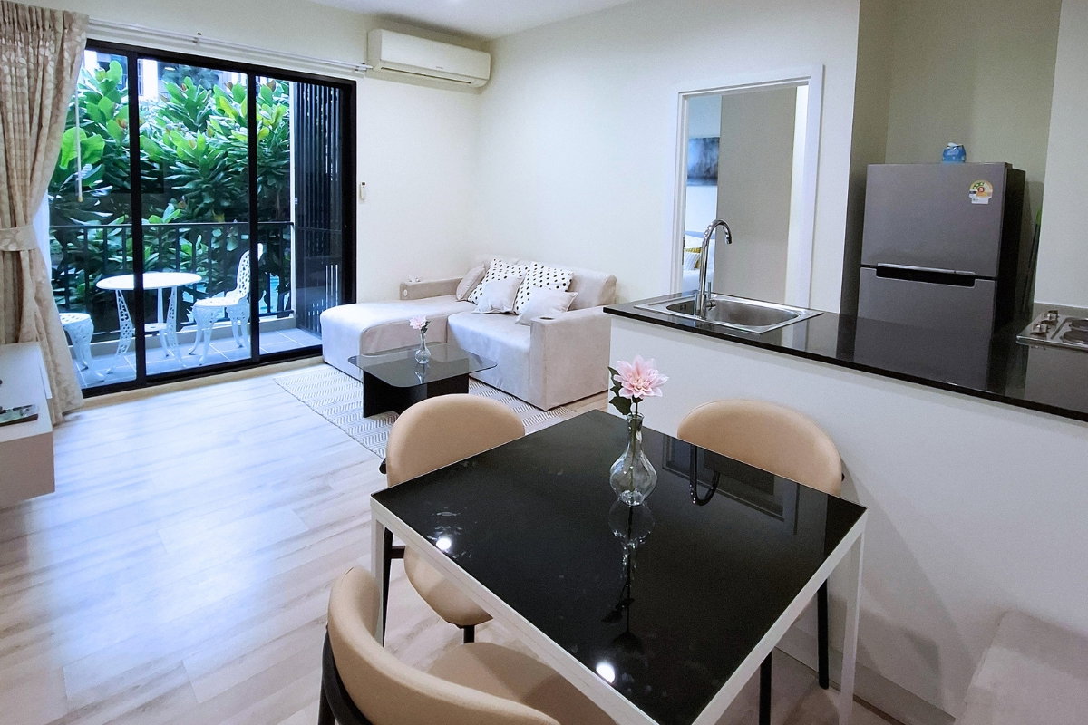 รูป ให้เช่าคอนโด The BASE Uptown Phuket ห้องสวย 2 ห้องนอน 2 ห้องน้ำ เฟอร์นิเจอร์ครบ พร้อมเข้าอยู่ - รูปที่ 11/16