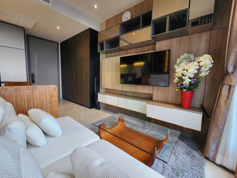 For Rent Condo HYDE HERITAGE THONGLOR Building 1, Floor 18,1 bed room, Room size 52.00 sqm