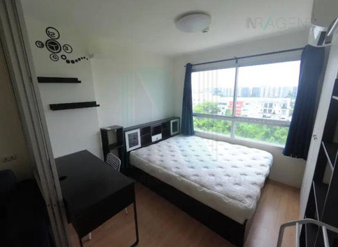 For Sell Condo LUMPINI VILLE ONNUT - LAT KRABANG Building B, Floor 8,1 bed room, Room size 26 sqm