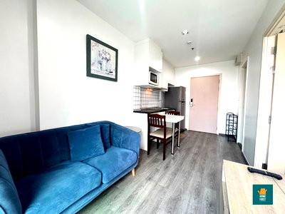 คอนโดให้เช่า : Rent Rich Park Triple Station ศรีนครินทร์ 1นอน 28ตรม. เฟอร์ครบ 12,000 บาท