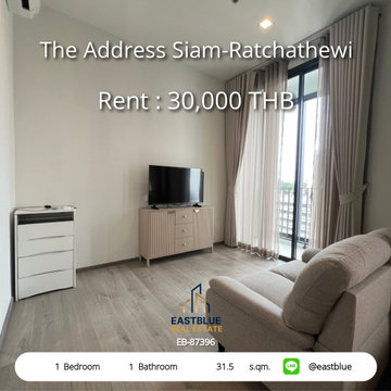 one bed room The Address Siam-Ratchathewi for rent