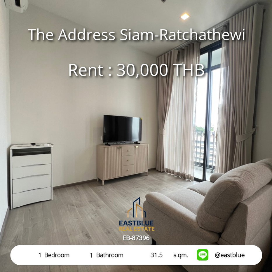 picture one bed room The Address Siam-Ratchathewi for rent - 1/14