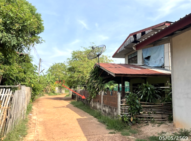 รูป บ้านเดี่ยว 100 ตร.วา ศรีเมืองใหม่ อุบลราชธานี 877,000 - รูปที่ 7/17