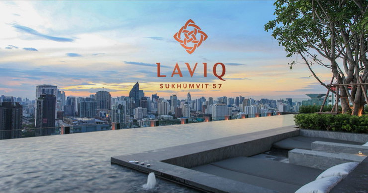 รูป ให้เช่า LAVIQ Sukhumvit 57 รูปแบบห้อง 1 ห้องนอน, 1 ห้องน้ำ ชั้น 16 ขนาด 44.37 ตรม. ราคาเช่า 55,000 บาท/เดือน - รูปที่ 22/23