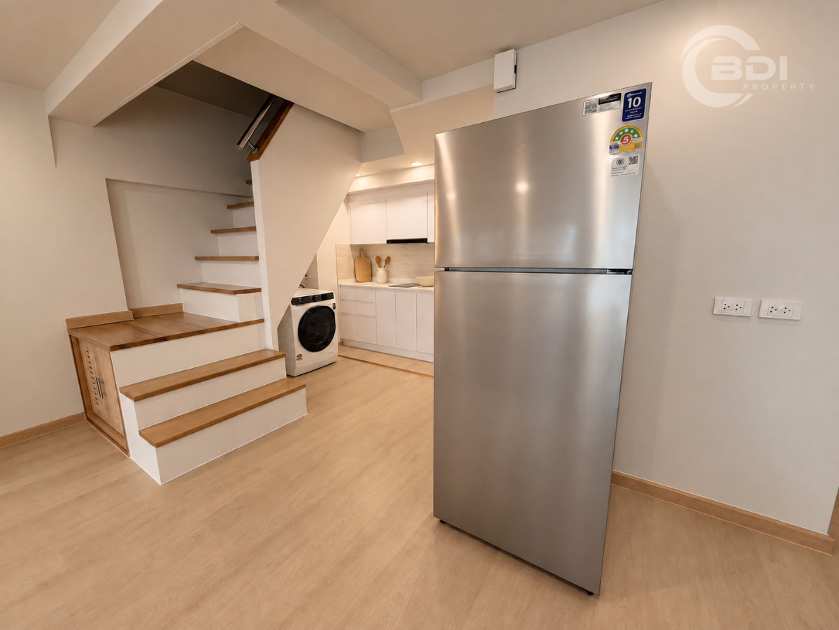 รูป ให้เช่า THONGLOR TOWER สุขุมวิท 55 ห้องดูเพล็กซ์ (Duplex) ตกแต่งใหม่ | 2 ห้องนอน | 94 ตร.ม. - รูปที่ 4/13