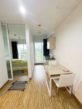 🚩 For Rent Condo IRIS WESTGATE BANGYAI Building 4, Floor 5,1 bed room, Room size 26 sqm
