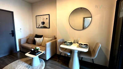 Condos for rent : For Rent Condo IDEO RAMKHAMHAENG LAM SALI STATION Building 1, Floor 24,1 bed room, Room size 31.5 sqm