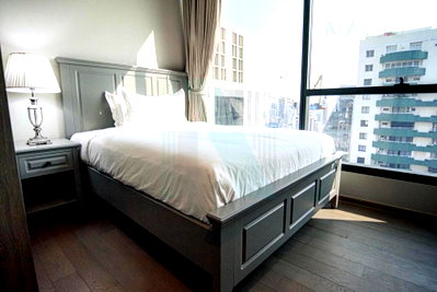 คอนโดให้เช่า : 🚩Best room!🚩 ให้เช่าคอนโด เซอเลส อโศก อาคาร 1 ชั้น 38 3 ห้องนอน ขนาด 134.00 ตรม ใกล้ เทอร์มินัล 21