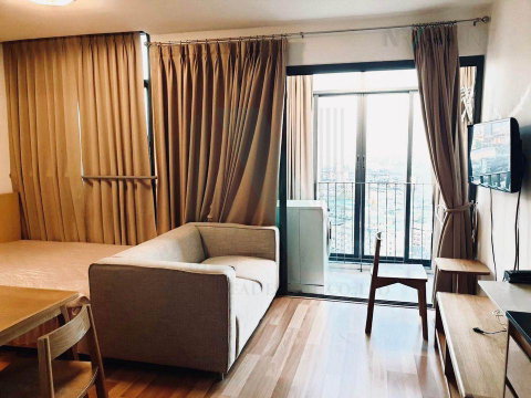 For Rent Condo IDEO BLUCOVE SUKHUMVIT Building B, Floor 18,Studio, Room size 30.00 sqm