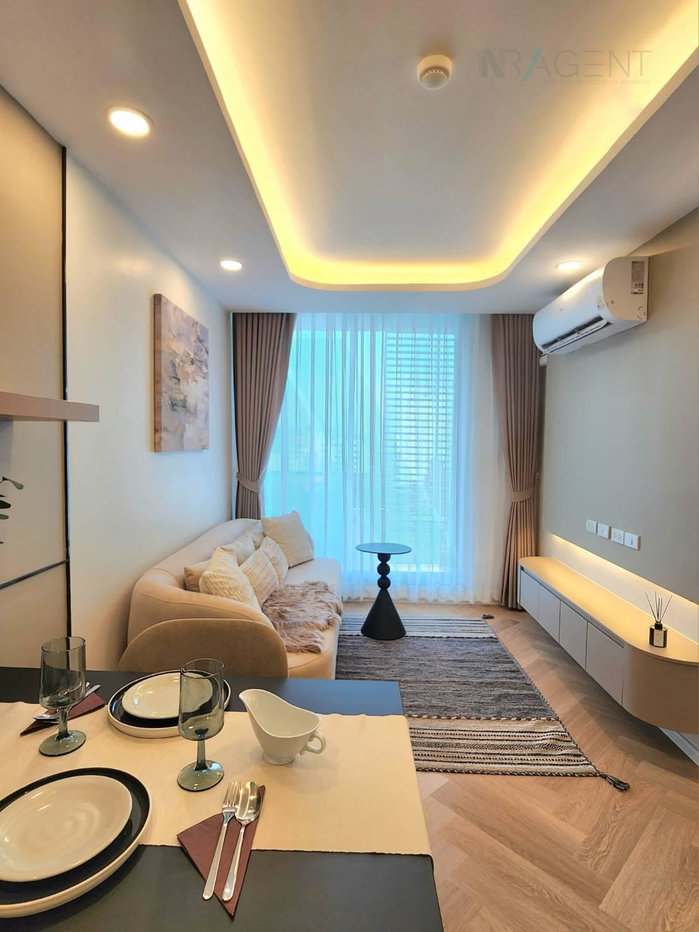 picture For Sell Condo THE KRIS RATCHADA 17 Building 1, Floor 8,1 bed room, Room size 34.38 sqm - 3/8