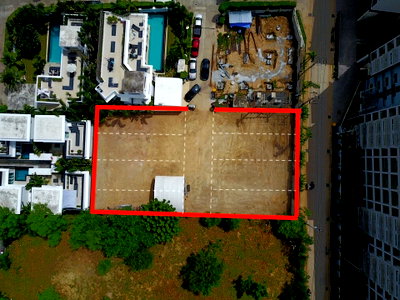 Land for sale  Pratumnak Hill : Last Remaining Land Plot in Palm Oasis Village, Pattaya - 1,120 sqm