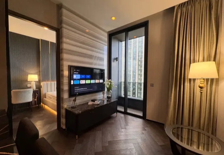 รูป 🌟  The Esse Sukhumvit 36 ( 261038 ) Size 38.5 SQ.M Type 2 Bedroom 1 Bathroom On the 12th Floor  Rental.42,000 THB - รูปที่ 2/7