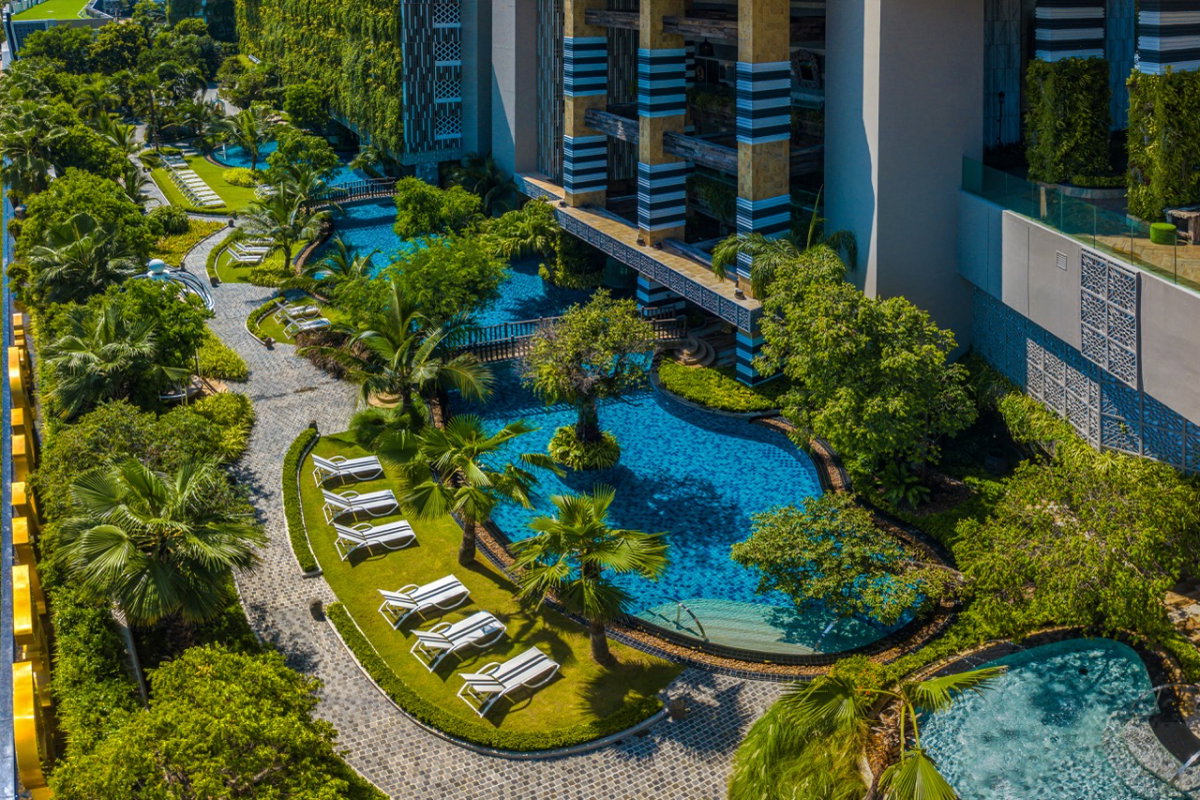 รูป The Riviera Jomtien - Sea View - 39 Floor (High Rise) - Pet Friendly - 1 bed - 1 bath - 33 sqm (m2) - รูปที่ 14/15