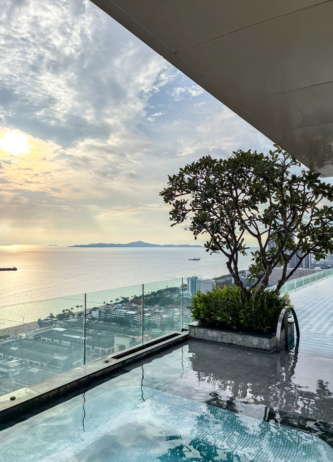 รูป The Riviera Jomtien - Sea View - 39 Floor (High Rise) - Pet Friendly - 1 bed - 1 bath - 33 sqm (m2) - รูปที่ 9/15