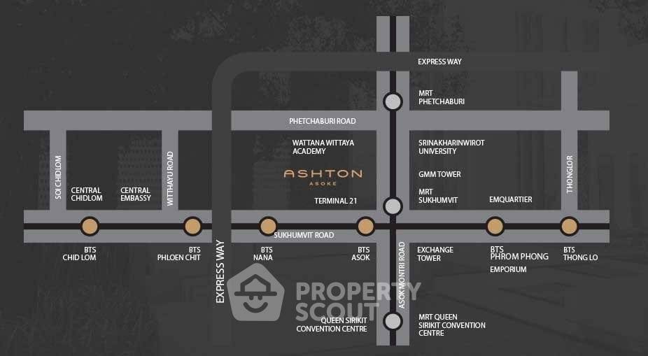 รูป คอนโด 2 ห้องนอน ชั้น 15 Ashton Asoke ห่าง MRT สุขุมวิท 70 ม. (ID 3445270) - รูปที่ 11/11