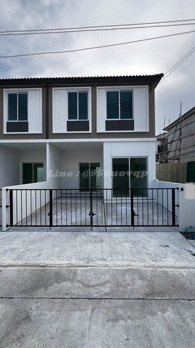 รูป Svs388 ให้เช่า ทาวน์โฮม 2 ชั้น บ้านเปล่า หลังมุม บ้านพฤกษา บางนา-ศรีวารี Baan Pruksa Bangna-Srivaree Line: @956uovqp - รูปที่ 1/12