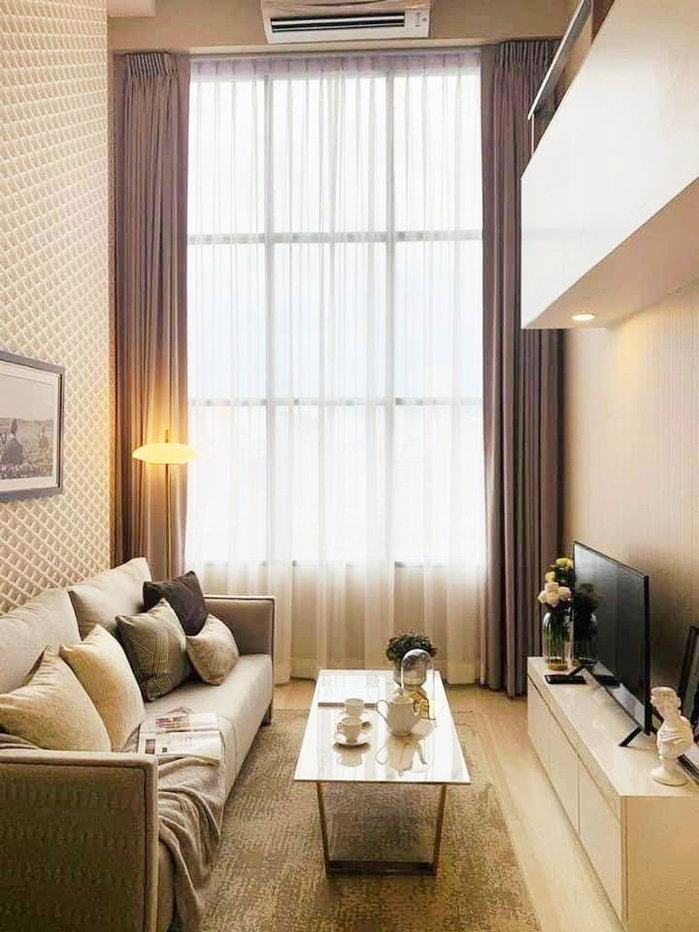 รูป ให้เช่า : ไนท์บริดจ์ ไพร์ม สาทร แปลนห้อง Duplex 1 Bed Plus ขนาด 45 ตรม. ชั้น 27 ตกแต่งพร้อมอยู่ - รูปที่ 3/8