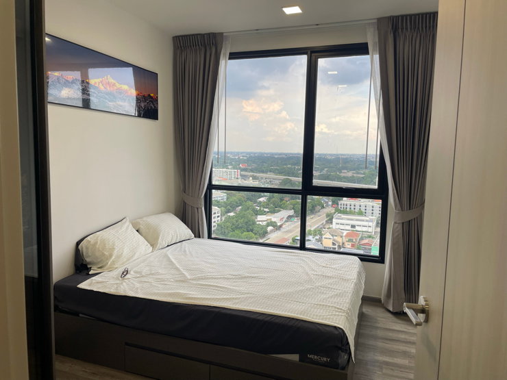 รูป 🦋 ให้เช่า Modiz Vault Kaset Sripatum 1 Bedroom ห้องใหม่ วิวสระน้ำ 26.6 ตร.ม. Line ID nung0199 - รูปที่ 6/18