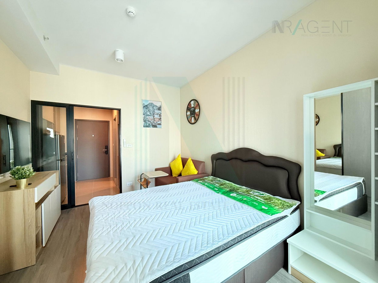 picture For Rent Condo IDEO RAMKHAMHAENG LAM SALI STATION Building , Floor ,Studio, Room size 24.80 sqm - 6/8