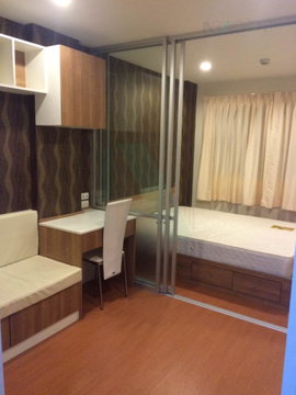 ขายคอนโด ลุมพินี คอนโดทาวน์ นิด้า-เสรีไทย 2 อาคาร C ชั้น 4 1 ห้องนอน ขนาด 22.00 ตรม ใกล้ สถาบันนิด้า
