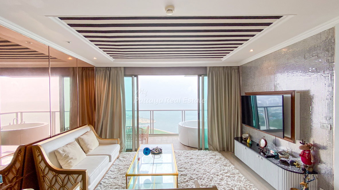 รูป 🛏️ 2 ห้องนอน - 🛁 2 ห้องน้ำ - 🏙️ Sea View - 🇹🇭 ชื่อไทย - 🏢 The Riviera Monaco Na-Jomtien - รหัส: RM39 - รูปที่ 4/20