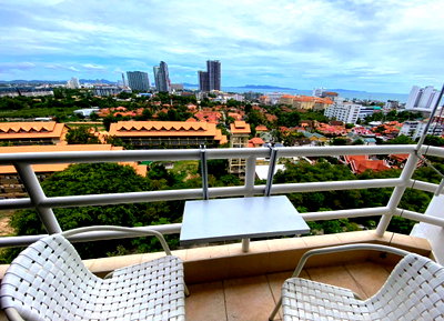 คอนโดให้เช่า : ให้เช่า View Talay 2B พัทยา คอนโด 37 ตร.ม. วิวทะเล