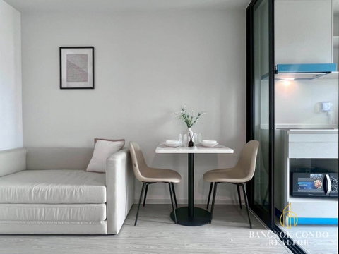 🍀🍀 Modern condo 💙 For Rent📌 Atmoz Oasis Onnut (Line:@rent2022) BTS On Nut✨Ready to move in 🔖 A40386