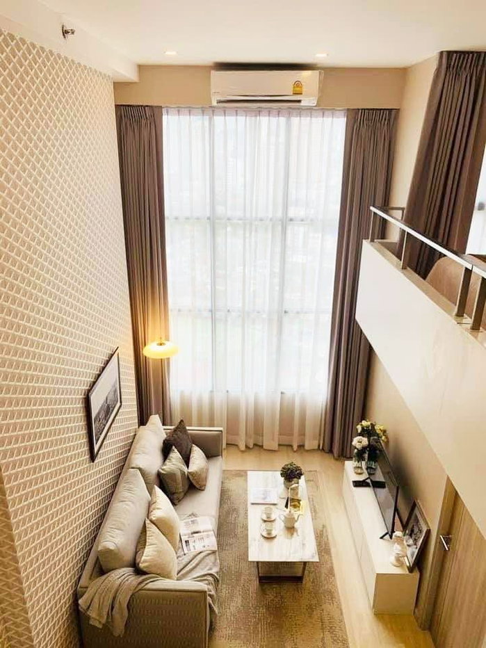 รูป ให้เช่า : ไนท์บริดจ์ ไพร์ม สาทร แปลนห้อง Duplex 1 Bed Plus ขนาด 45 ตรม. ชั้น 27 ตกแต่งพร้อมอยู่ - รูปที่ 7/8