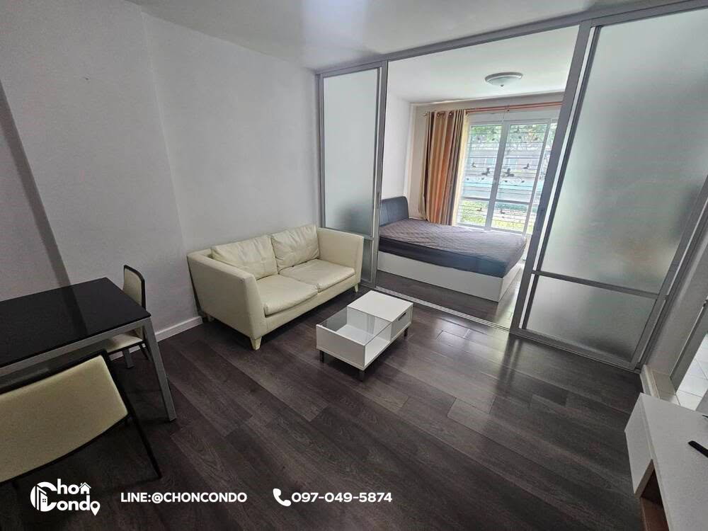 รูป DCondo ดีคอนโด ชั้น1 ตึกD ------------วิวสระ------------Tel 097-049-5874 (Line: @choncondo มี@ด้วย) - รูปที่ 11/12