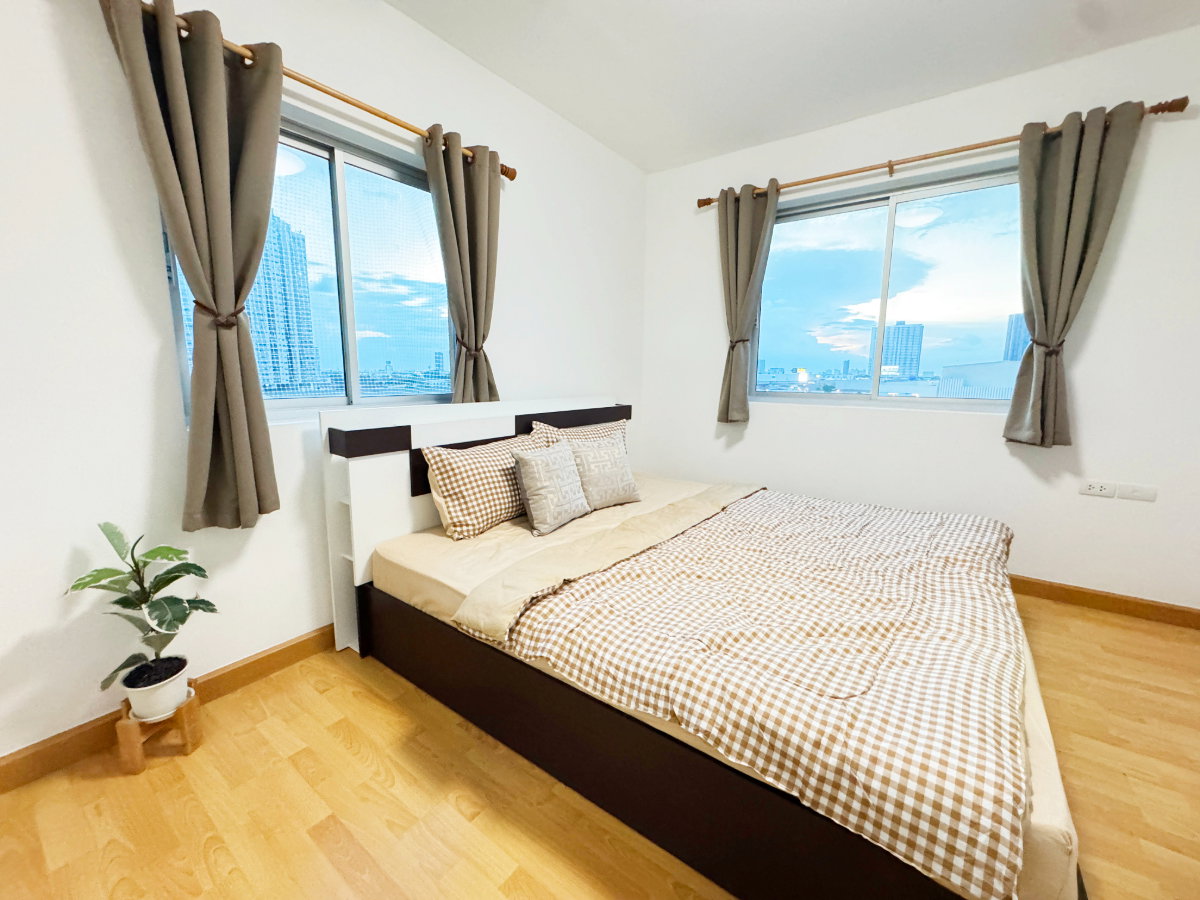 รูป 🔥ถูกที่สุดในโครงการ ได้ถึง 2 ห้องนอน! รีโนเวทใหม่ 🏡 ซิตี้โฮม รัตนาธิเบศร์ ห้องกว้าง 50 ตร.ม. ใกล้ MRT สายสีม่วงบางกระสอ ✨ - รูปที่ 1/13