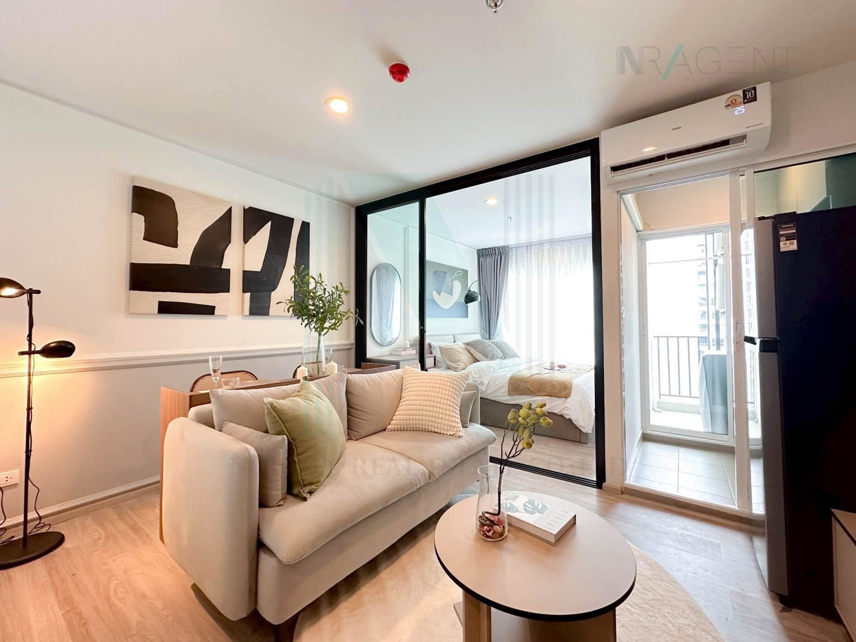 รูป ให้เช่าคอนโด รีเจ้นท์ โฮม บางนา อาคาร A ชั้น 24 1 ห้องนอน ขนาด 28 ตรม ใกล้ BTS บางนา - รูปที่ 1/8