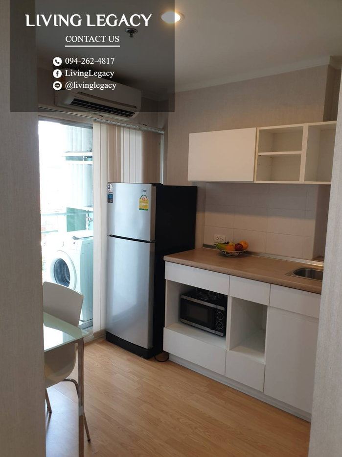 รูป SG0WZ2 เช่าด่วน คอนโด Lumpini Place Srinakarin - Huamark Station 26 ตร.ม. ชั้น 4 | 1 นอน 1 น้ำ พร้อมเข้าอยู่ - รูปที่ 10/10