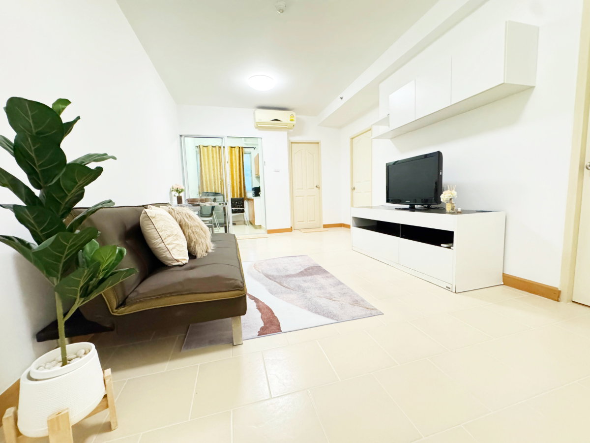 รูป 🔥ถูกที่สุดในโครงการ ได้ถึง 2 ห้องนอน! รีโนเวทใหม่ 🏡 ซิตี้โฮม รัตนาธิเบศร์ ห้องกว้าง 50 ตร.ม. ใกล้ MRT สายสีม่วงบางกระสอ ✨ - รูปที่ 5/13