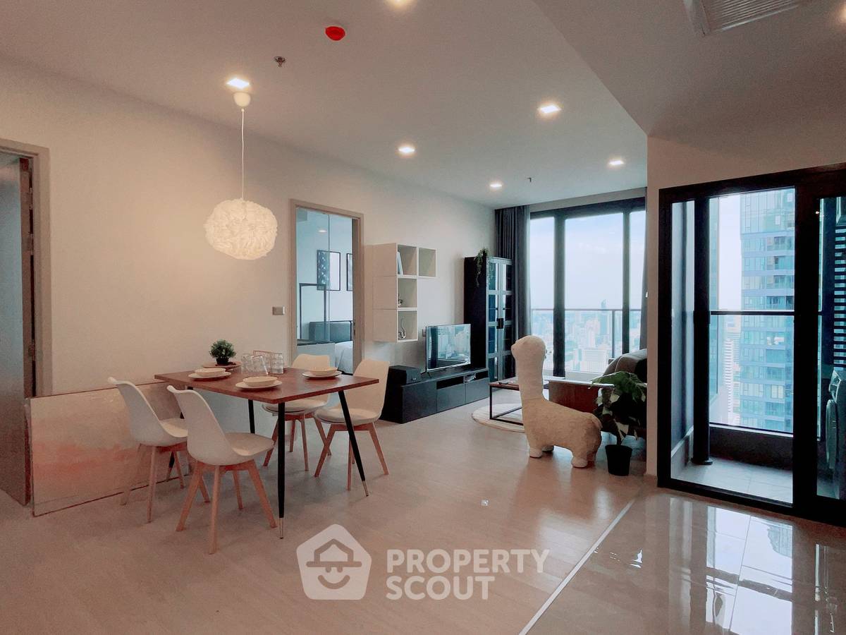 รูป 2 ห้องนอน ชั้น 55 One 9 Five Asoke - Rama 9 ใกล้ MRT พระราม 9 (ID 3443760) - รูปที่ 1/8