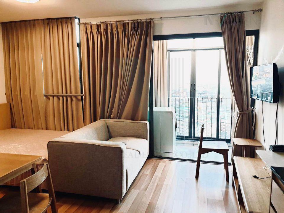 picture For Rent Condo IDEO BLUCOVE SUKHUMVIT Building B, Floor 18,Studio, Room size 30.00 sqm - 6/8