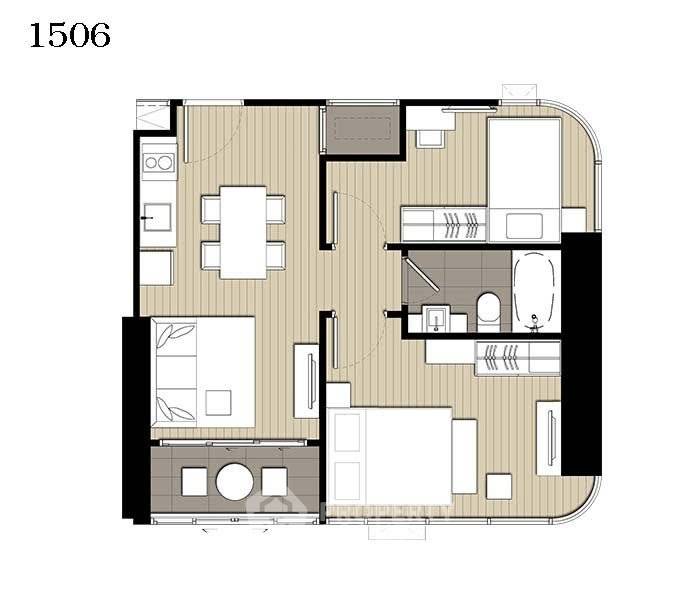 รูป คอนโด 2 ห้องนอน ชั้น 15 Ashton Asoke ห่าง MRT สุขุมวิท 70 ม. (ID 3445270) - รูปที่ 10/11
