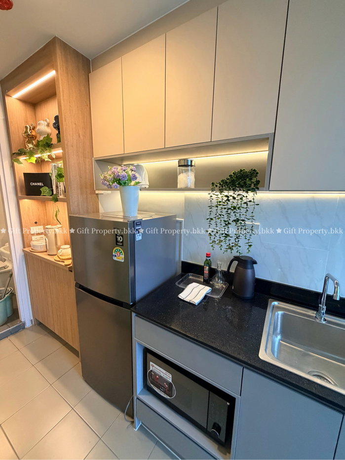 รูป 🏡 คอนโดรีเจ้นท์โฮม วุฒากาศ 🔥13,000 / เดือน🔥 🚆 BTS วุฒากาศ /ติดสถานี เดินได้เลย 📱ประตู Digital Door lock🧺มีเครื่องซักผ้า - รูปที่ 19/21