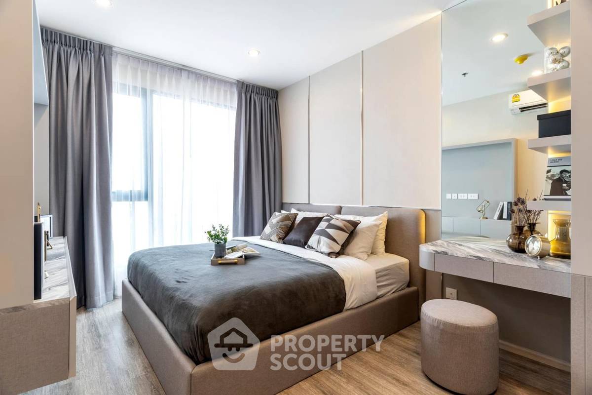 รูป 1 ห้องนอน ชั้น 16 Ideo Mobi Sukhumvit 66 ใกล้ BTS อุดมสุข 100 ม. (ID 3443644) - รูปที่ 1/11