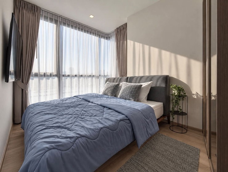 รูป 🌟 Oka haus ( 261039 ) Size 41 SQ.M Type 2 Bedroom 1 Bathroom On the 18th Floor Rental.34,000 THB - รูปที่ 3/6