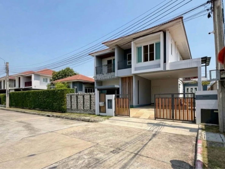 รูป ขายบ้านเดี่ยวหลังริม บุราสิริ ท่าข้าม - พระราม 2 - รูปที่ 2/28
