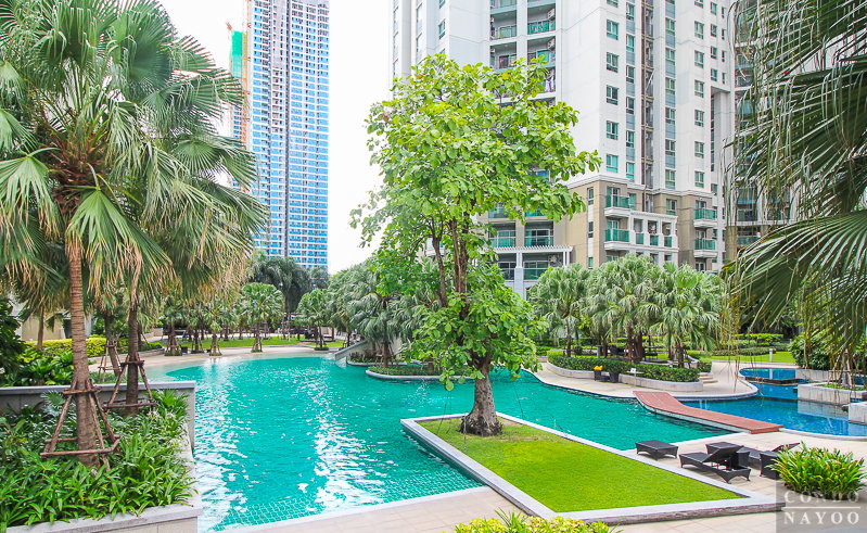 รูป ให้เช่า เบลล์แกรนด์ พระราม9 (3นอน ตึกA) วิวสระ Belle Grand Rama9 - รูปที่ 25/26