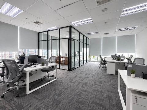 For RENT OK Space @JL Tower Rama 9 Ramkhamhaeng 80sqm Fully Furnished Serviced Office Near Airport Link Ramkamhaeng Foodland Ramkamhaeng