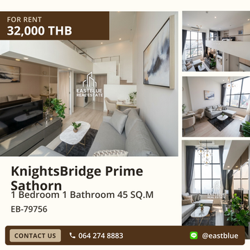 KnightsBridge Prime Sathorn ห้องสวย ราคาดี 🏡✨
