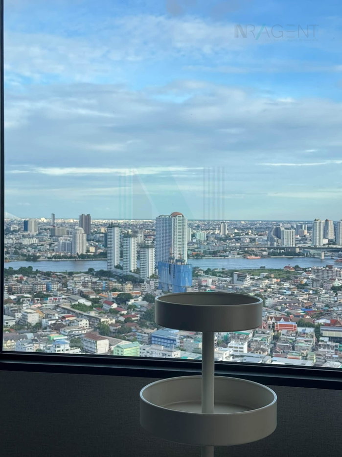 รูป ให้เช่าคอนโด เรฟเฟอเรนซ์ สาทร - วงเวียนใหญ่ อาคาร B ชั้น 41 1 BED PLUSขนาด 31 ตรม ใกล้ BTS วงเวียนใหญ่ - รูปที่ 6/8