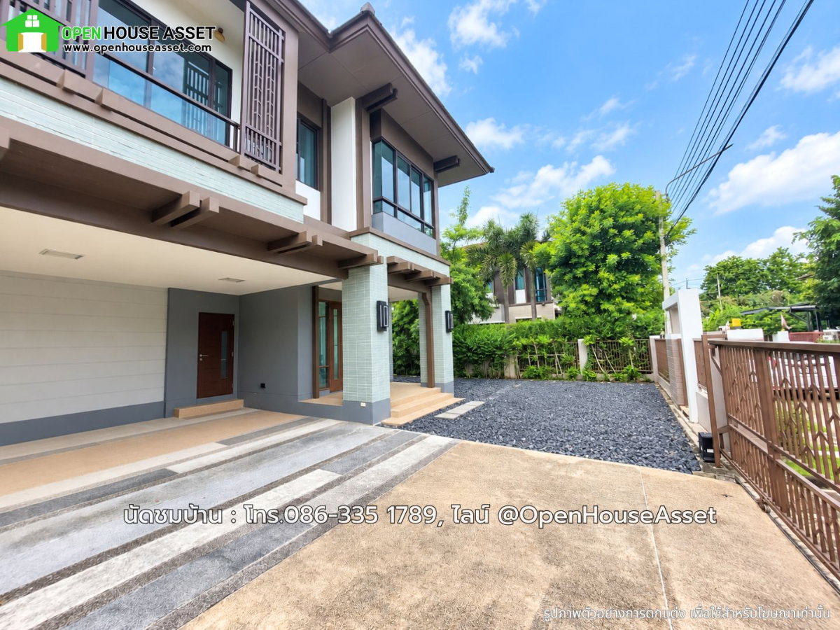 รูป ขายบ้านเดี่ยว เศรษฐสิริ วัชรพล | 88.8 ตร.ว. รีโนเวทใหม่ 9.99 ล้านบาท - รูปที่ 6/37