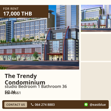 เช่าคอนโด The Trendy Condominium 🏙️ ใกล้ BTS นานา!
